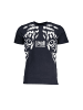 cavalli CLASS Blaues Baumwoll-T-Shirt