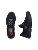 rieker Halbschuhe in schwarz/schwarz/schwarz