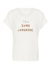 Cream T-shirt CRAlma Loose fit in Sea Sun Text