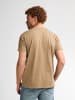 Petrol Industries T-Shirt mit Logo Windward in Braun