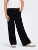 KIDS ONLY Jeans mit weitem Bein in Black Denim