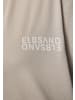 ELBSAND V-Shirt in taupe