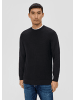 s.Oliver Strickpullover langarm in Schwarz