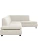 58 aufm Kessel ECKSOFA mit Ottomane rechts Kaye Flachgewebe beige