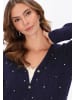 faina Women Cardigan in navy