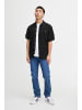 BLEND Kurzarmhemd BHShirt in Schwarz