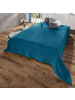 Erwin Müller Baumwolle Sommer-Decke Siena in petrol