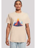 F4NT4STIC T-Shirt Vulkanausbruch in sand
