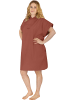 normani Mikrofaser Badeponcho für Erwachsene Camuy in Rot