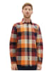 Tom Tailor Hemd in orange colorful block check