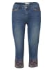 KOROSHI PIRATE JEANS HOSE in blau
