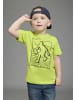 Kidsworld T-Shirt in schwarz + grün
