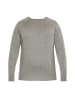 TUFFSKULL Pullover in GRAU MELANGE