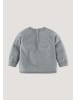 Hessnatur Hessnatur Wollfrottee Sweatshirt Raglan aus reiner Bio-Merinowolle in nebelblau