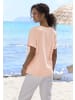 LASCANA Kurzarmshirt in peach