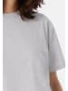 Schiesser Schlafanzug Shirt kurzarm Mix & Relax Organic Cotton in Grau-Melange