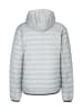 Replay Steppjacke Recycled Micro Ripstop Nylon in silber