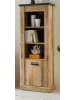 Furn.Design Regalschrank Used Wood hell, anthrazit 51 cm, Regal mit Soft-Close