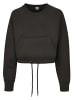 Urban Classics Urban Classics Damen Ladies Oversized Short Raglan Crew in black