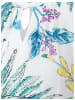 More & More Satinkleid in pastel leaves print