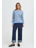 Fransa Langarm FRCAIA Regular fit in DELLA ROBIA BLUE STRIPE