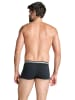 Jockey Boxershorts Cotton Stretch 3 Stück in Schwarz