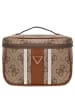 Guess Erenia - Beautycase (coal logo) in latte logo