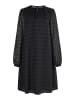 DreiMaster Damen Midikleid Mit Glitzer in Schwarz
