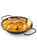 GAUMENKICK Paella Pfanne emailliert in schwarz - D: 38cm