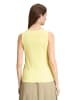 CARTOON Basic-Top mit Rundhalsausschnitt in Gelb
