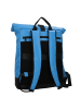 Greenburry Upcycled Tarpaulin Daypack 42.5 cm Laptopfach in space blue-black