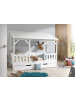 58 aufm Kessel HAUSBETT Katee 214x174x105 aus MDF+Massivholz in Weiß