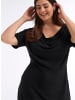 sheego Jersey-Kleid in schwarz