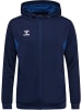 Hummel Hummel Zip Kapuzenpullover Hmlauthentic Multisport Herren Atmungsaktiv in MARINE