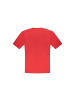 North Sails Rotes Baumwoll-T-Shirt