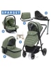 fillikid 4-1 Kombi-Kinderwagen-Set Fill Jaguar mit in gruen,schwarz