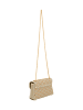 faina Women Flap Bag in Gold