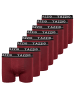 Tazzio Tazzio Herren Boxershorts 8er Pack BS1000 (Bordeaux, 5XL)