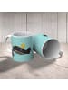 Mr. & Mrs. Panda Kaffeetasse Stinktier Ball ohne Spruch in Türkis Pastell