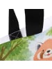 Mr. & Mrs. Panda Shopper Roter Panda Design ohne Spruch in Weiß