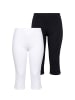 Ulla Popken Leggings in schneeweiß