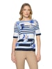 Betty Barclay Basic Shirt mit Ringel in Blau/Weiß
