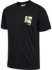 Hummel T-Shirt Hmlregular Erwachsene in BLACK/BLACK