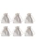 Butlers Geschenke-Säckchen PACK-A-BAG 6er-Set in Creme