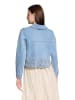 CARTOON Jeansjacke mit Stickerei in Blau