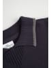 Coccodrillo Kurzarm-Pullover in dunkelblau
