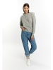 myMo Hoodie in Grau Melange