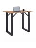VCM  Holz Bartisch Stehtisch Tisch Tresen Xona 110x50cm in Schwarz / Honig-Eiche