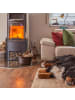 relaxdays Funkenschutzgitter in Schwarz