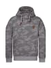 naketano Sweat Hoody Supapimmel Dark Grey Melange (Camouflage)